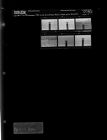 Tea cup on a fence post; Man on a tractor (6 Negatives), April 1-2, 1966 [Sleeve 5, Folder d, Box 39]